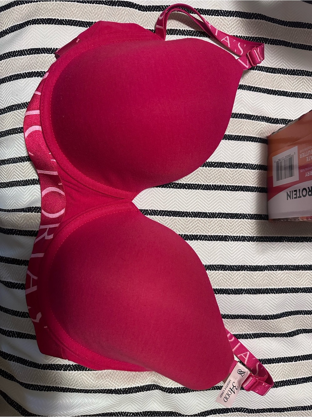Victoria's Secret Hot Pink Smooth T-Shirt Bra